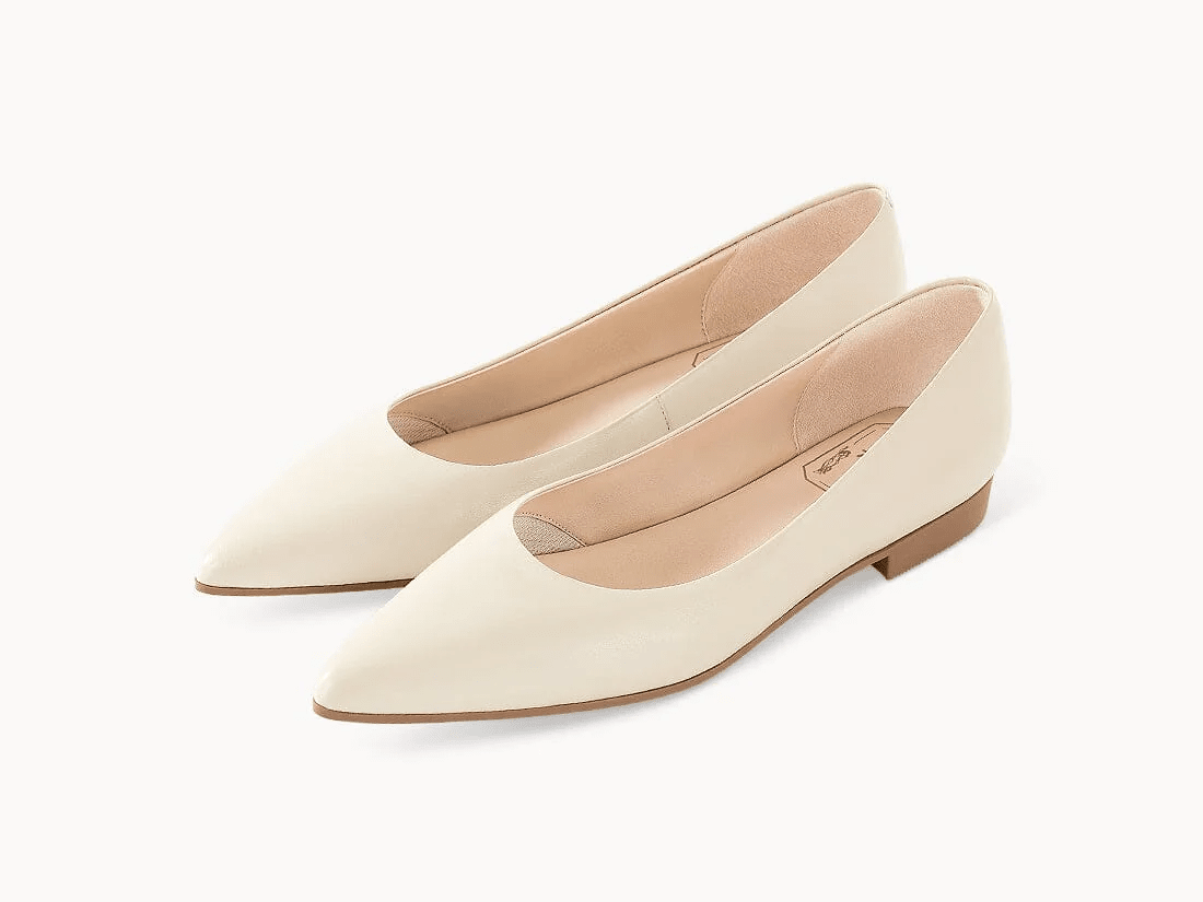 Pointed toe wedding heels on sale