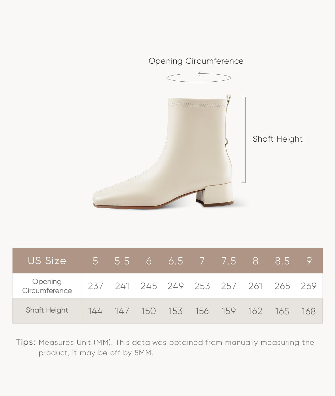 7or9 - Creamy Soup Warmtech Boot - Warmtech Boots
