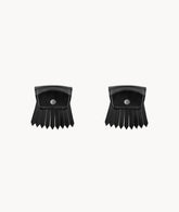 Black Concealed Tassel Buckle for loafers