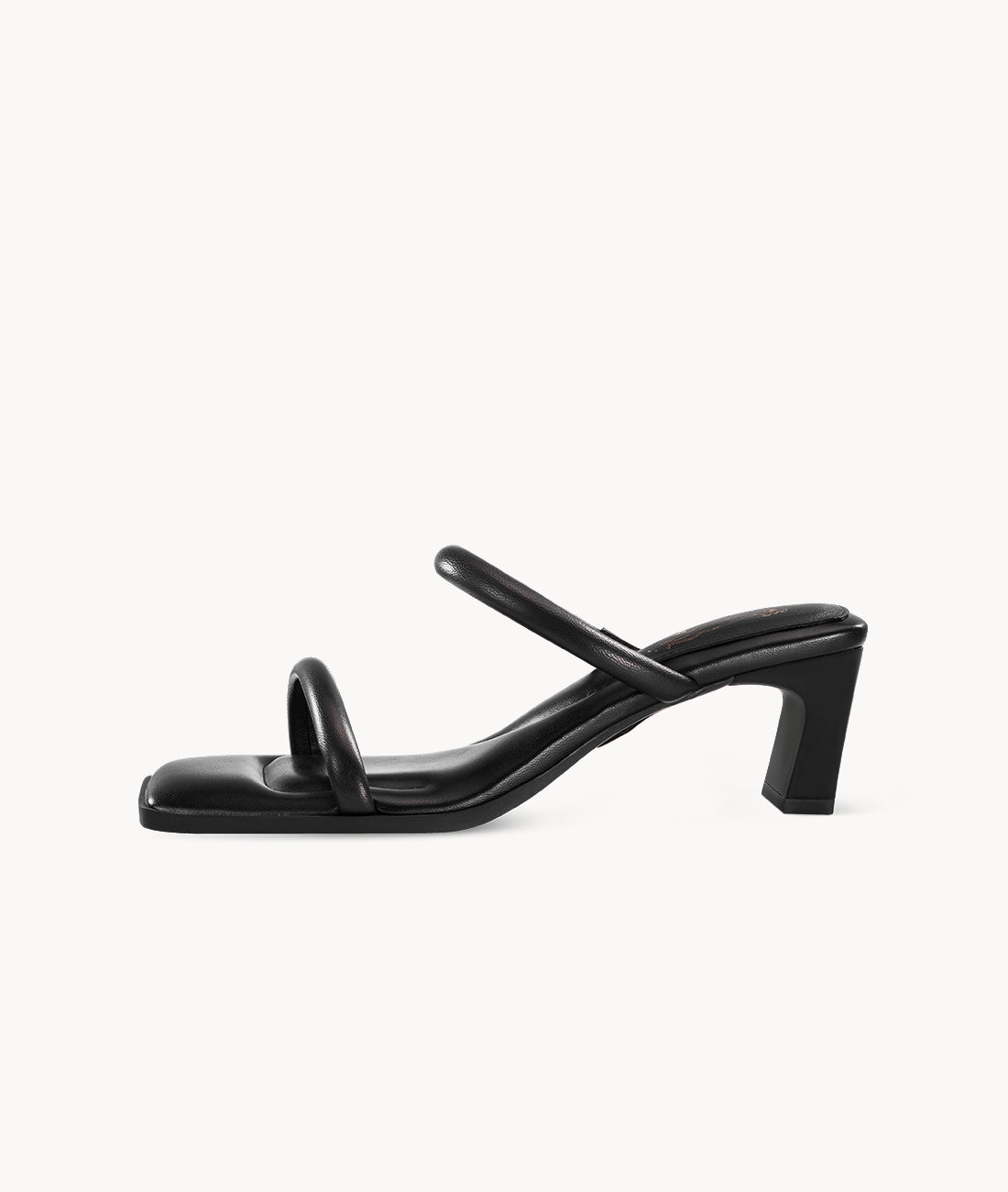7or9 - Black Calla Lily Sandal - Sandals