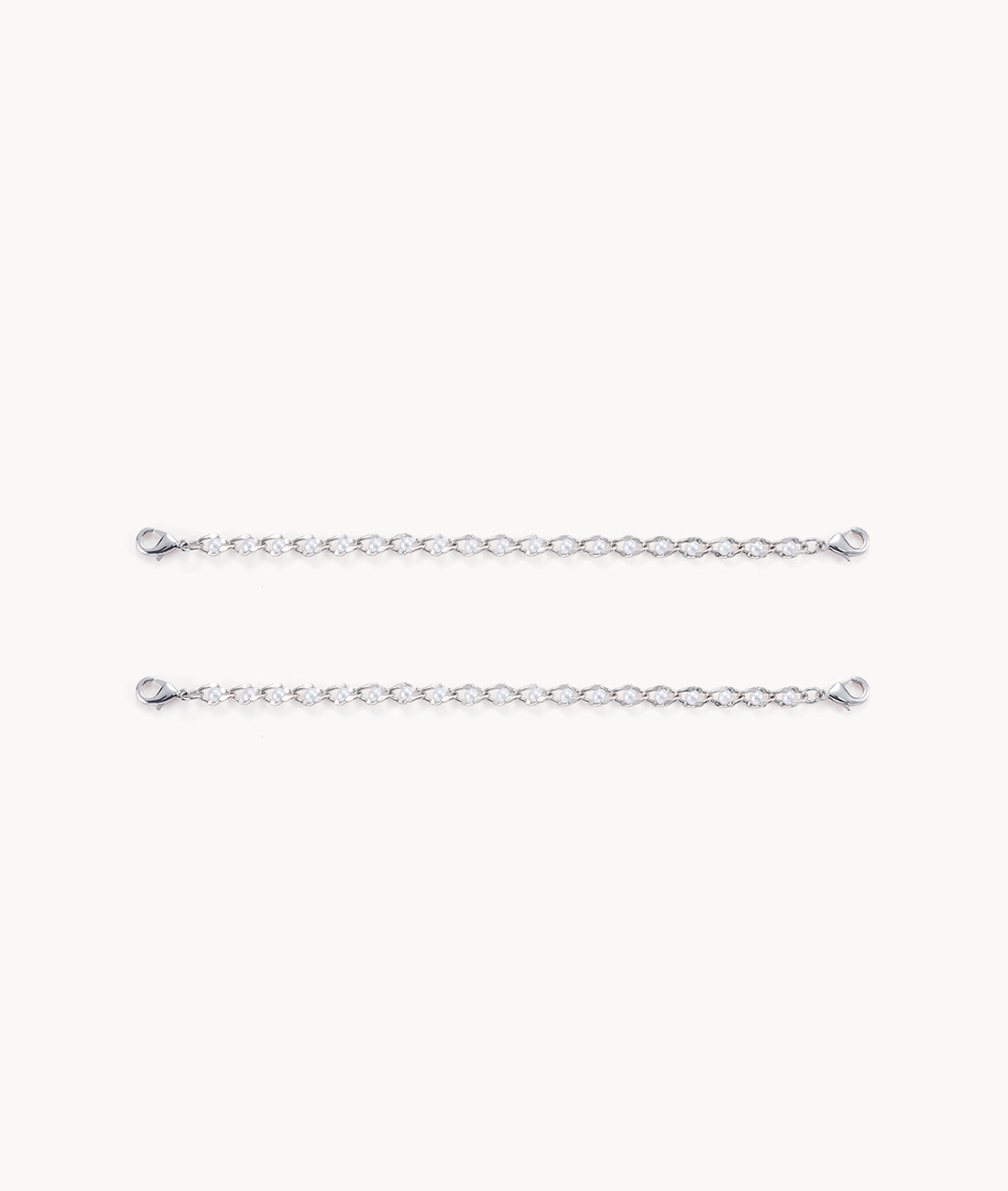 Silver Beaded Swing Chain 7or9
