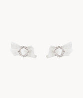 Diamond Mesh Bow Buckle