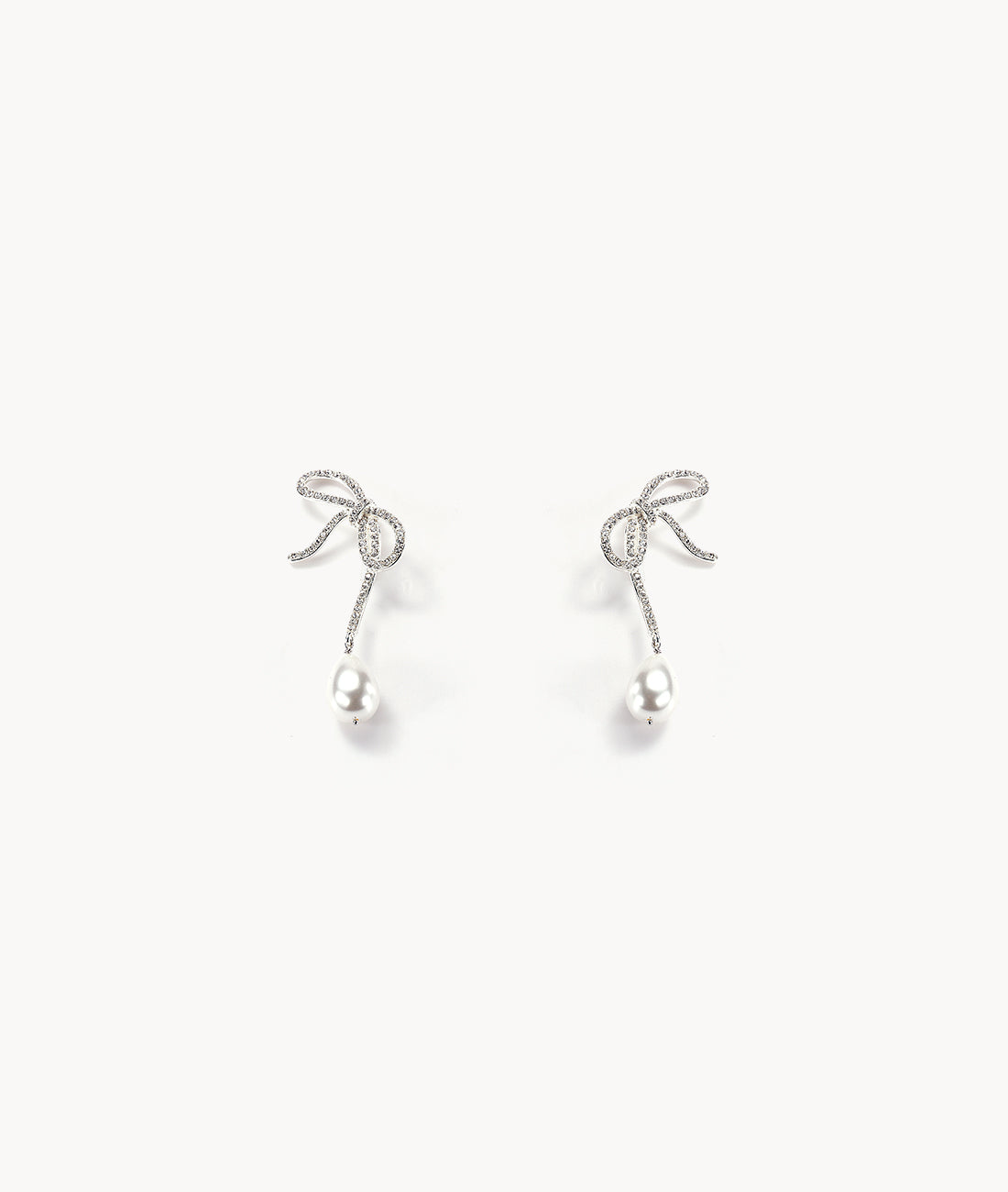 7or9 - Waterdrop Beaded Butterfly Back Clip - Back Clips