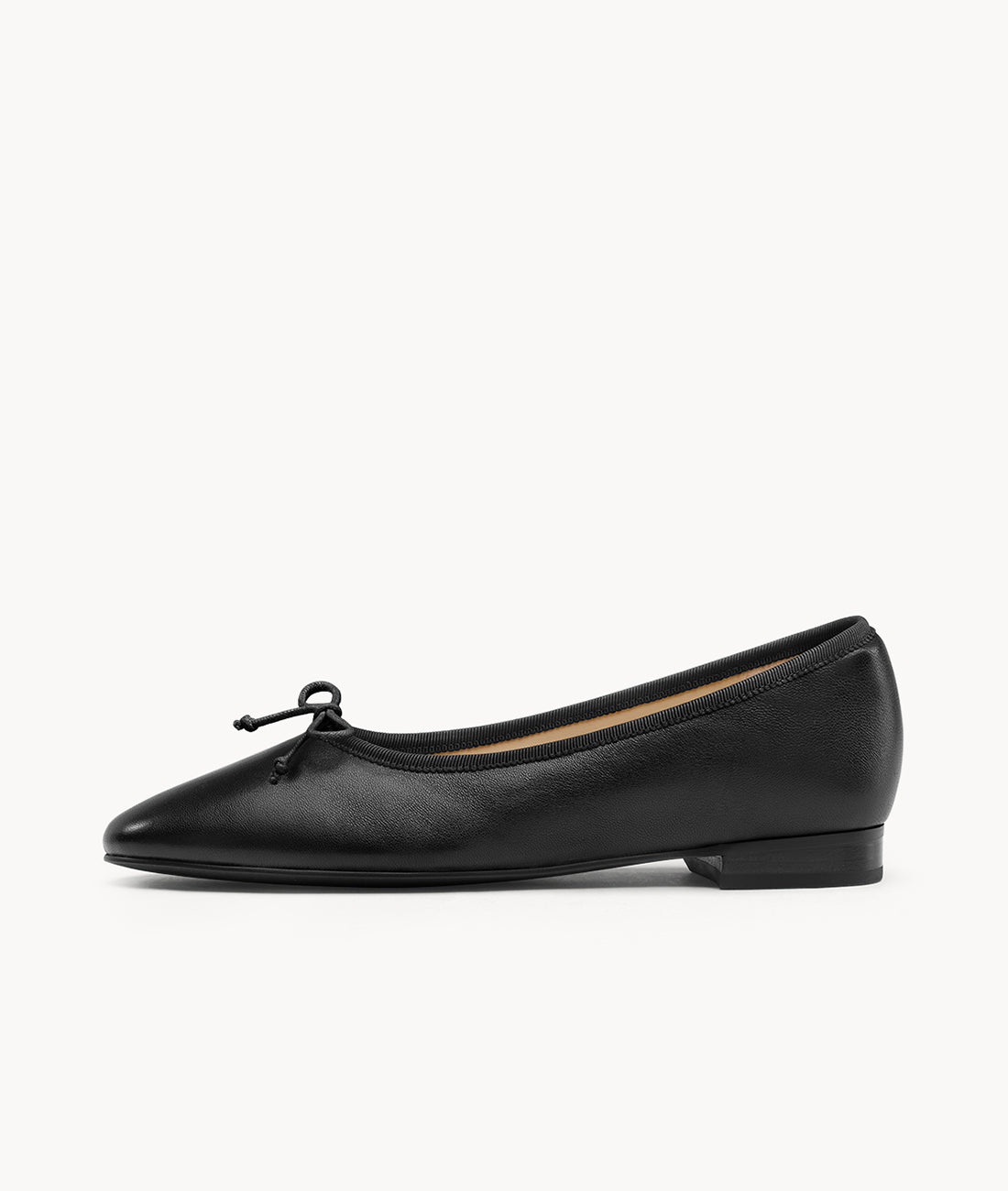 Dark Canele Ballet Flat