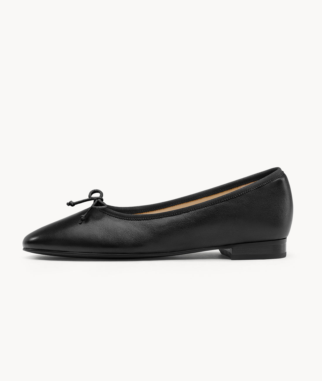 Dark Canele Ballet Flat