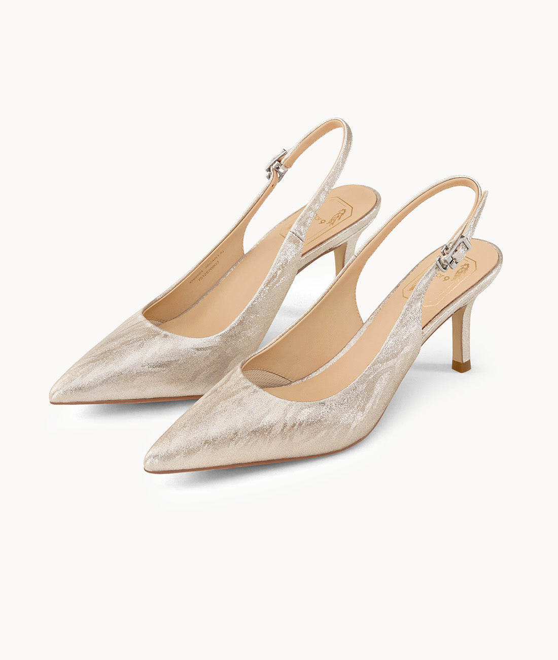 Pink Shell Slingback