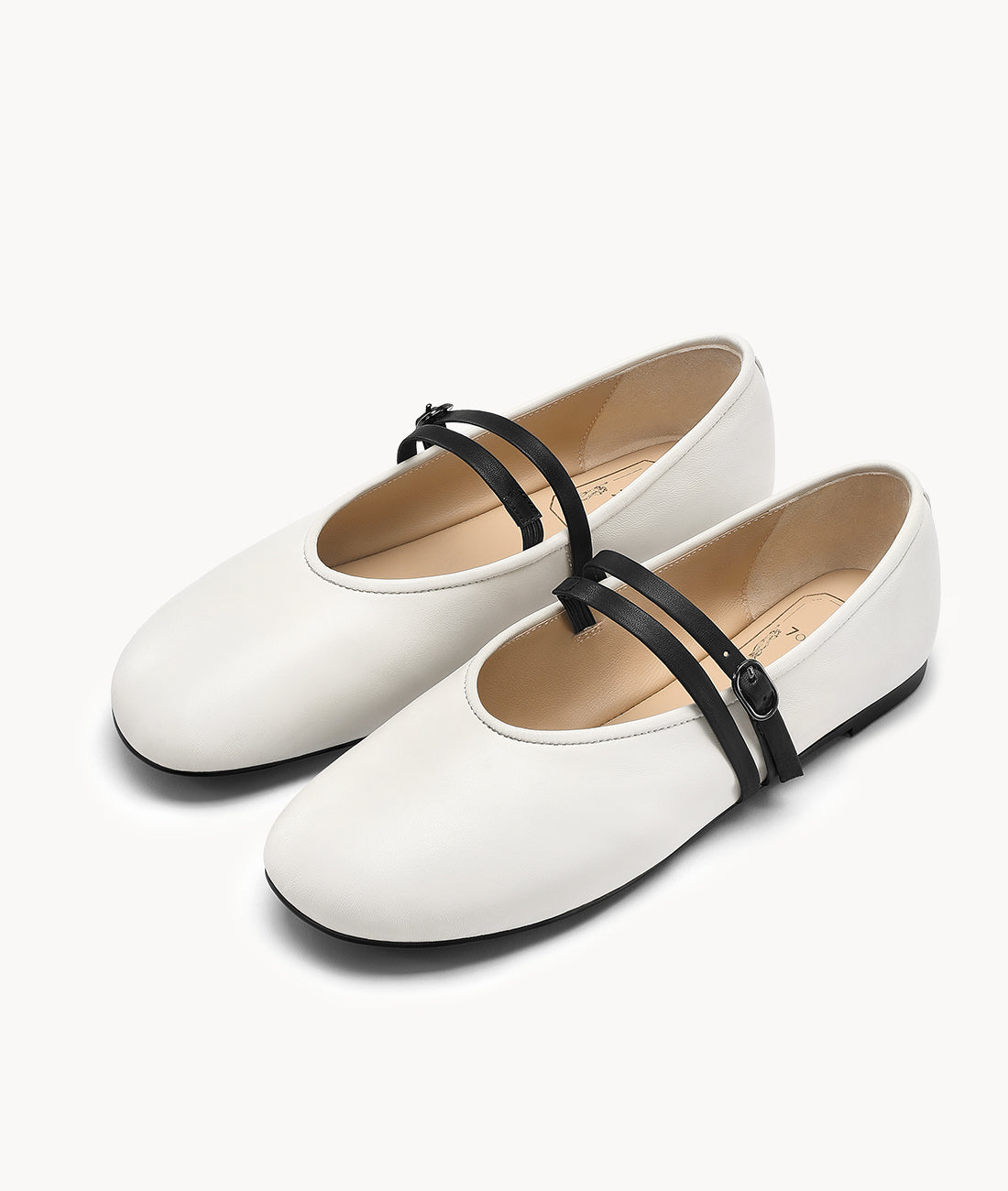 7or9 - Creamy Fluffy Bread Flat - Flats&Loafers