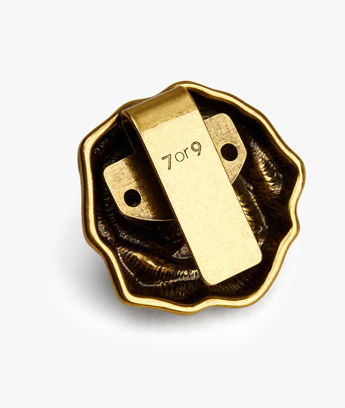 7or9 - Camellia Buckle - Gold - Buckle