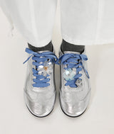 Sequin Flower Buckle - Blue