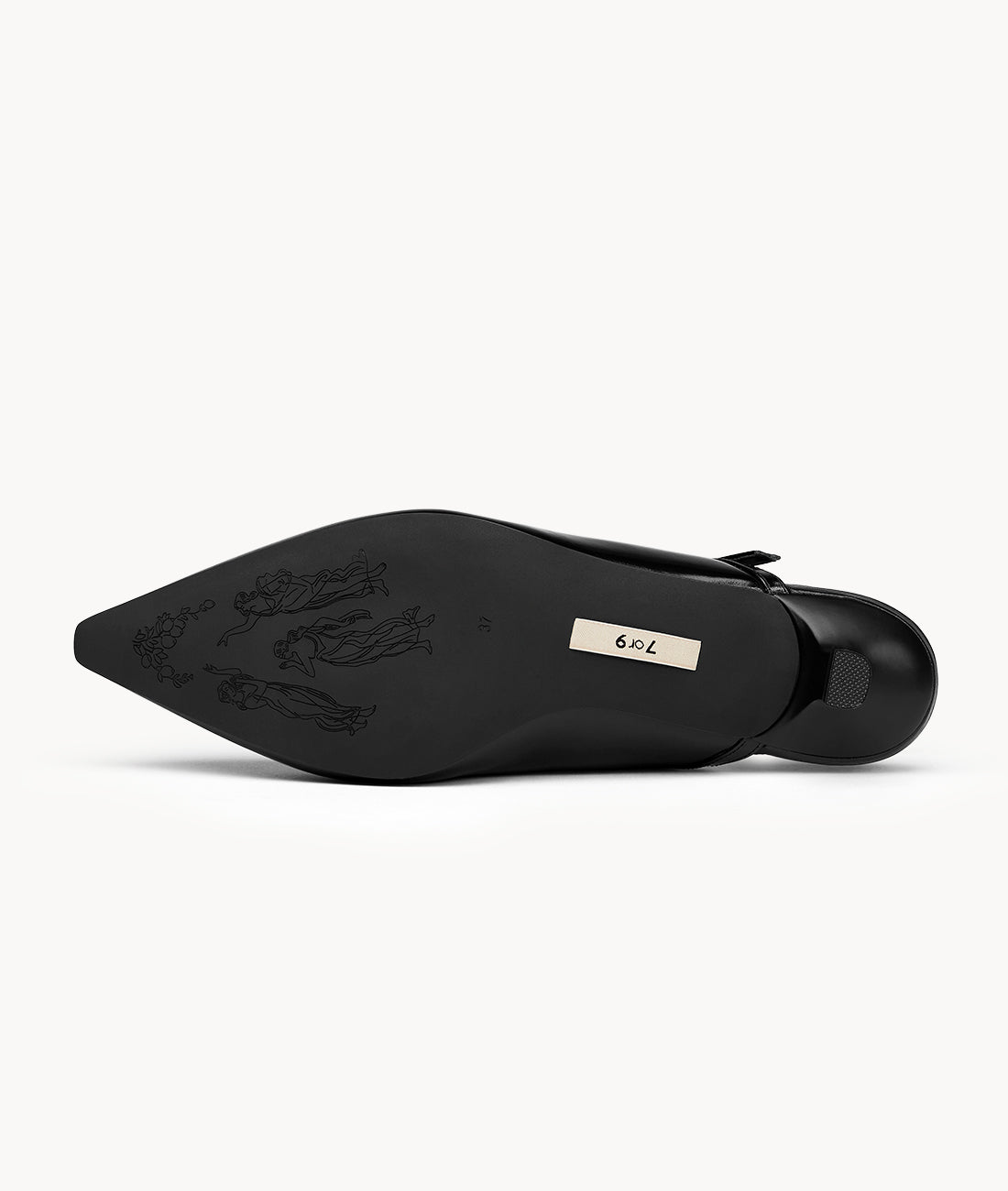 7or9 - Noir Pearl Slingback - Slingbacks