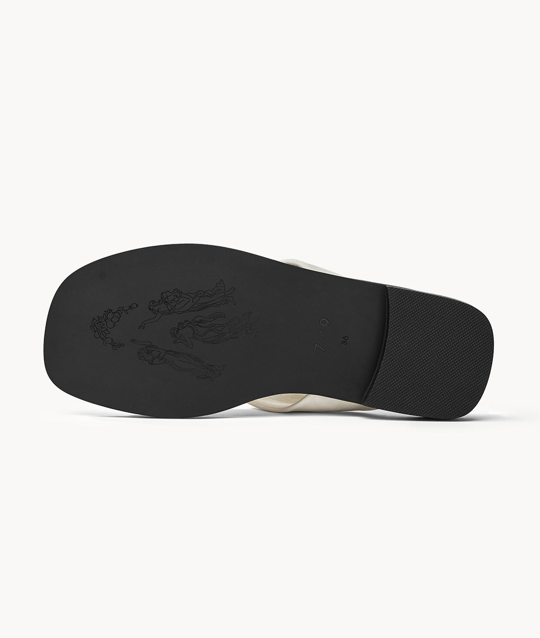7or9 - Creamy Egg Roll Sandal - Sandals
