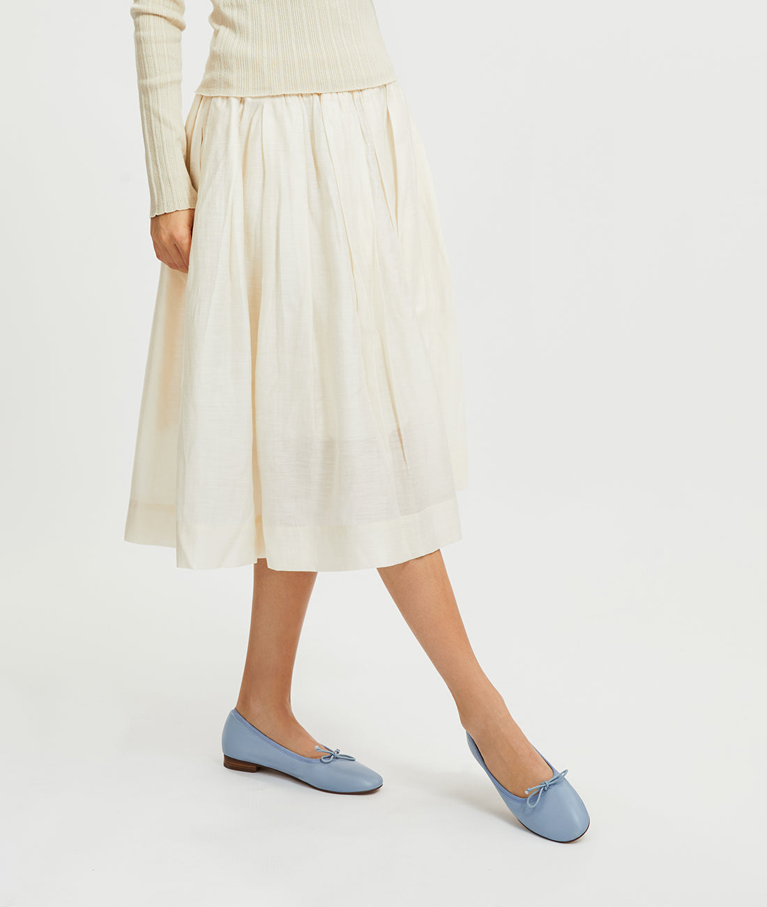 Sea Salt Canele Ballet Flat