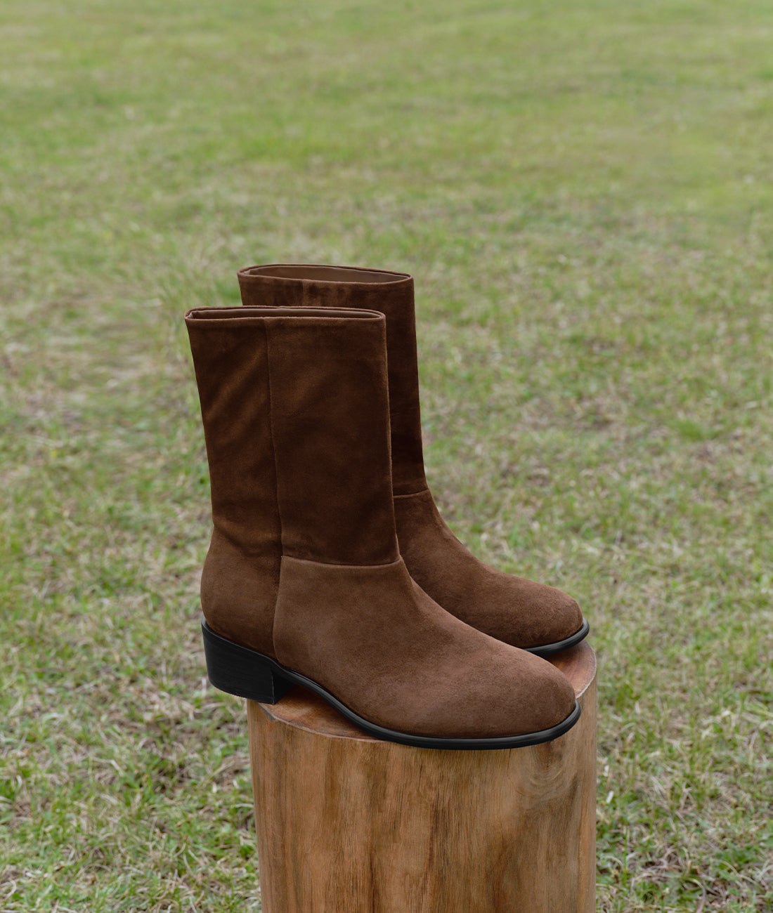 Chestnut Puree Bun Air-touch Foam Boot