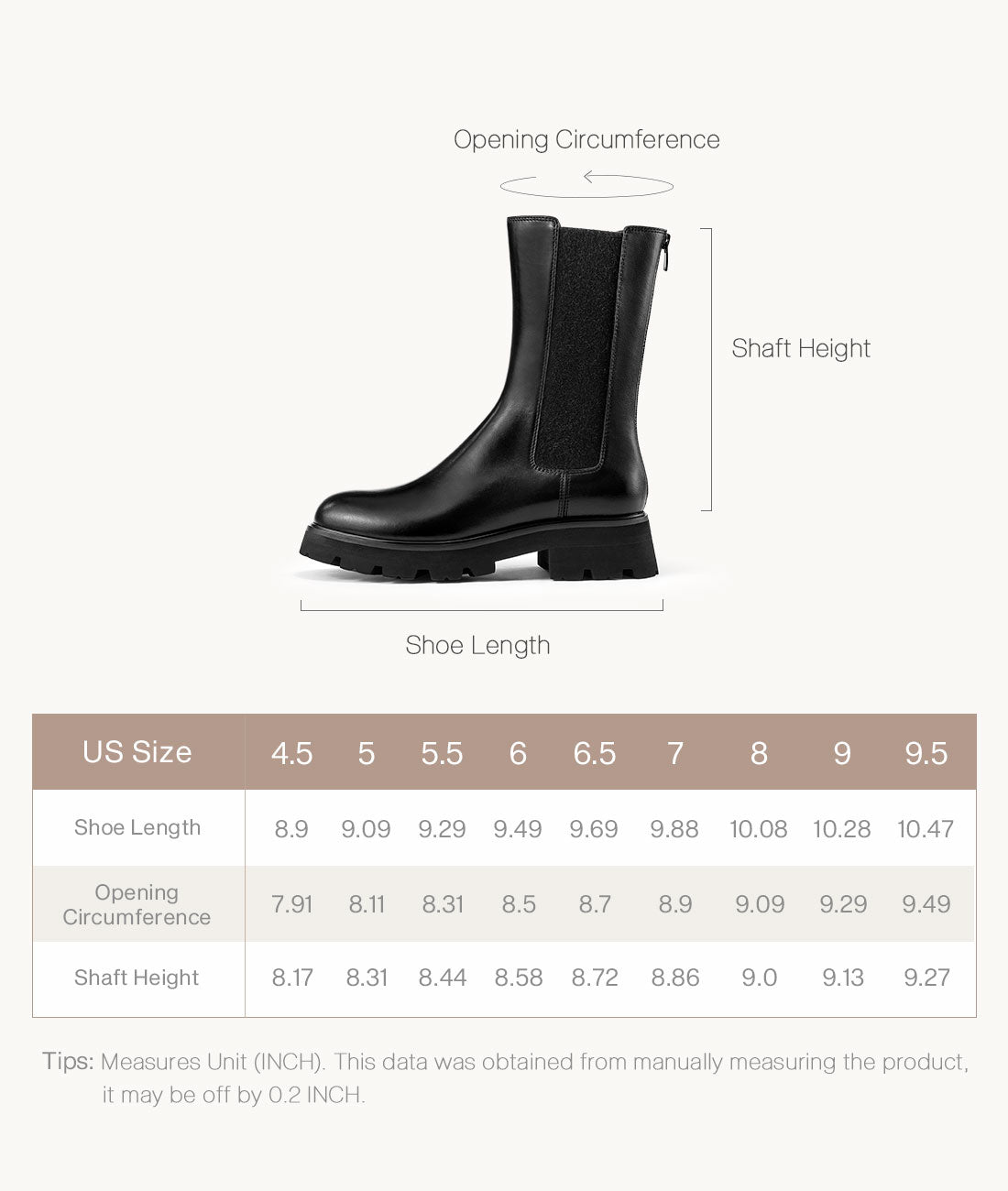 7or9 - Black Cocoa Warmtech Boot - Warmtech Boots