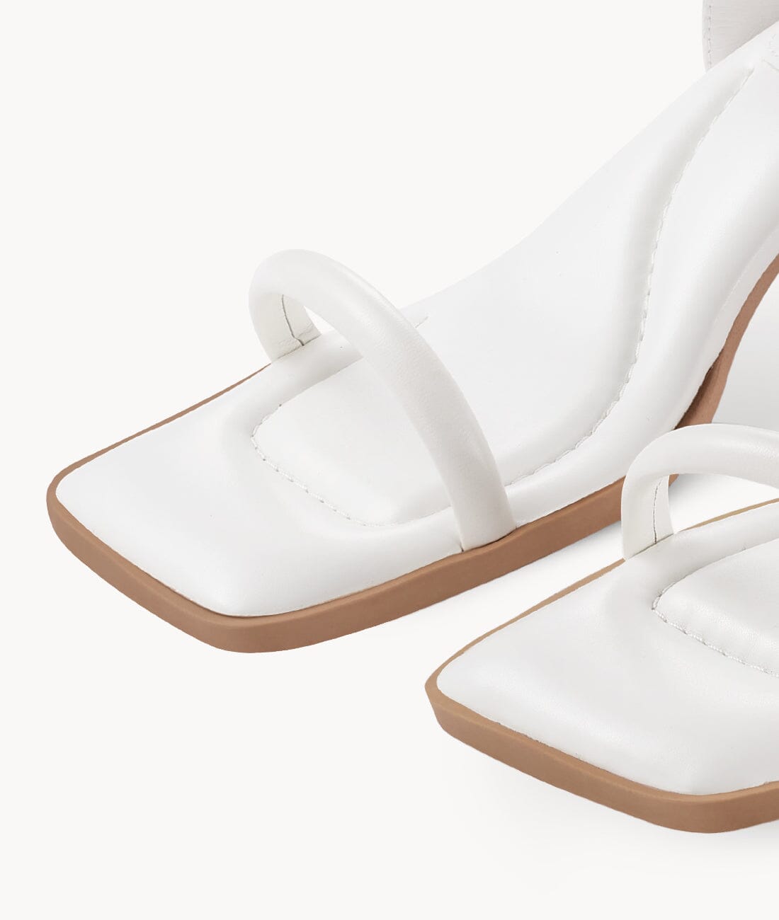 7or9 5cm white Sofas one-strap Sandals - Udon Sandals 7or9