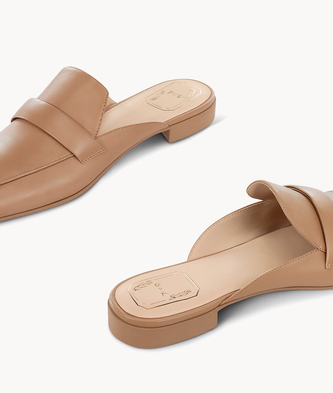7or9 - Pumpkin Mousse Mule - Flats&Loafers