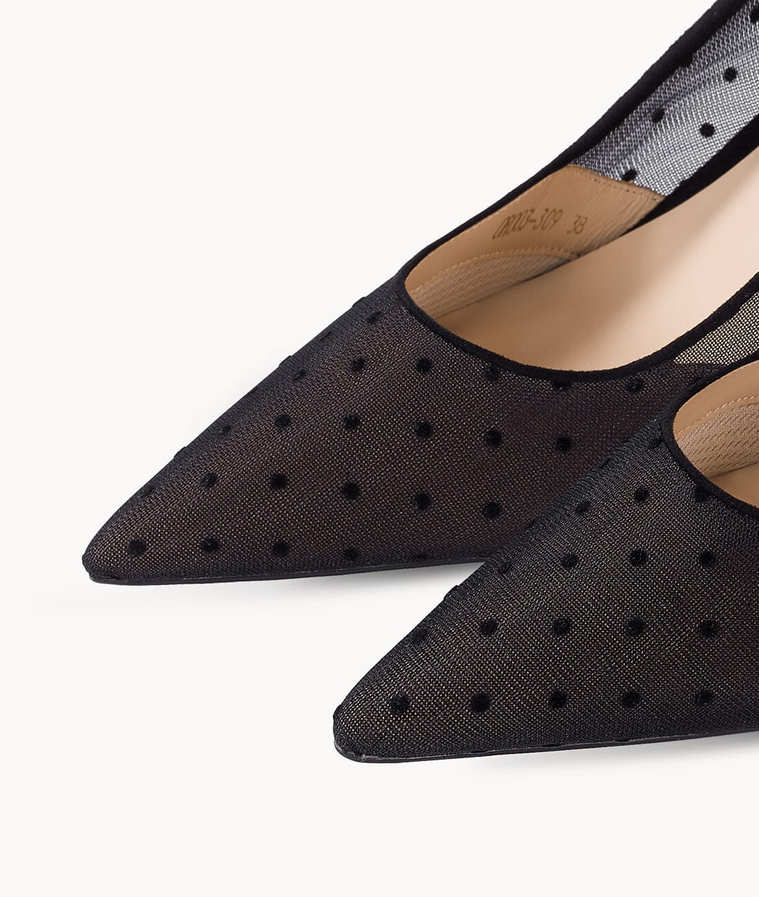 AIR-TOUCH FOAM 7CM Black See-Through Pumps HEELS -Rose Anonyme Pumps 7or9