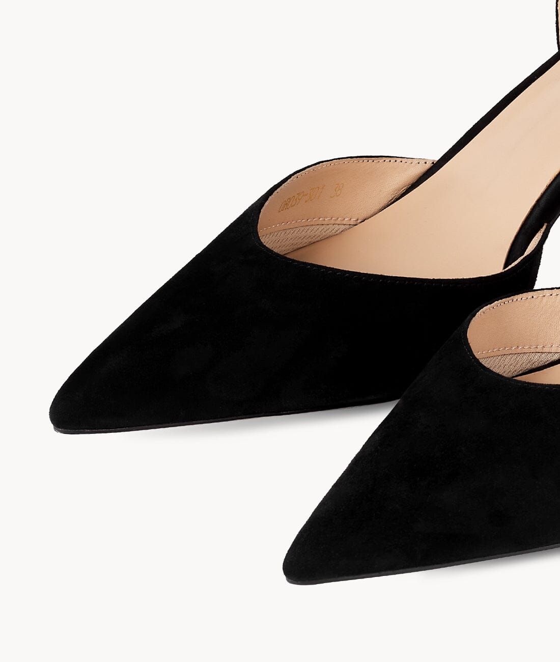 7or9 - Black Crepe Myrtle Slingback - Slingbacks
