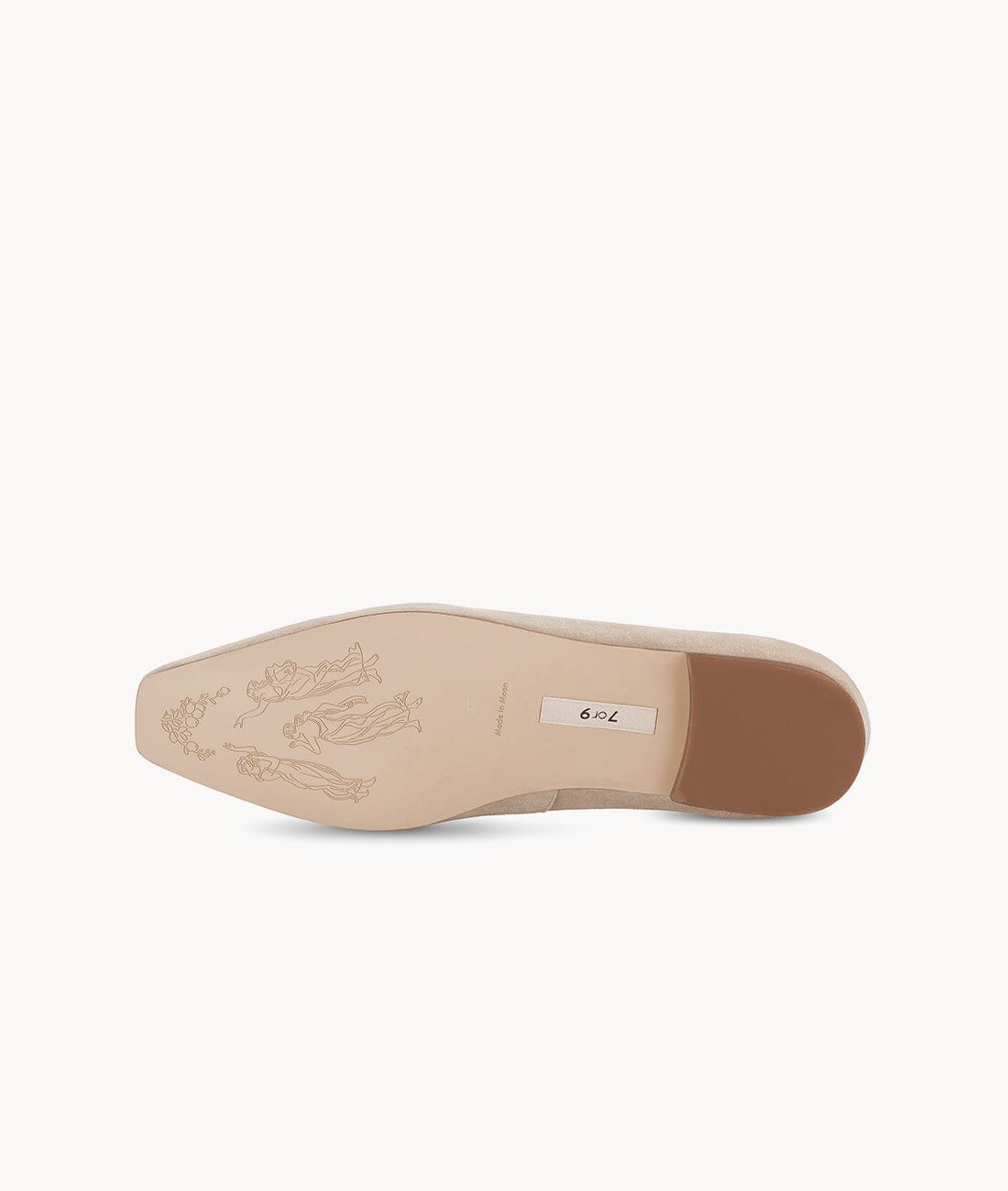 7or9 - Coconut Brulee Flat - Flats&Loafers