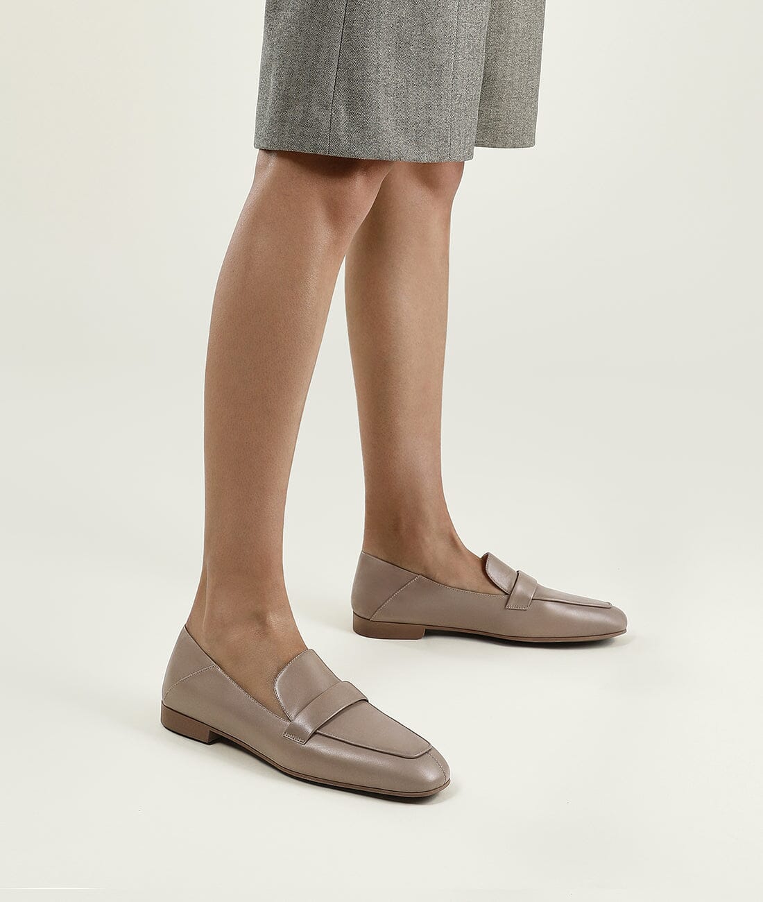 7or9 - Chestnut Bun Loafer - Flats&Loafers