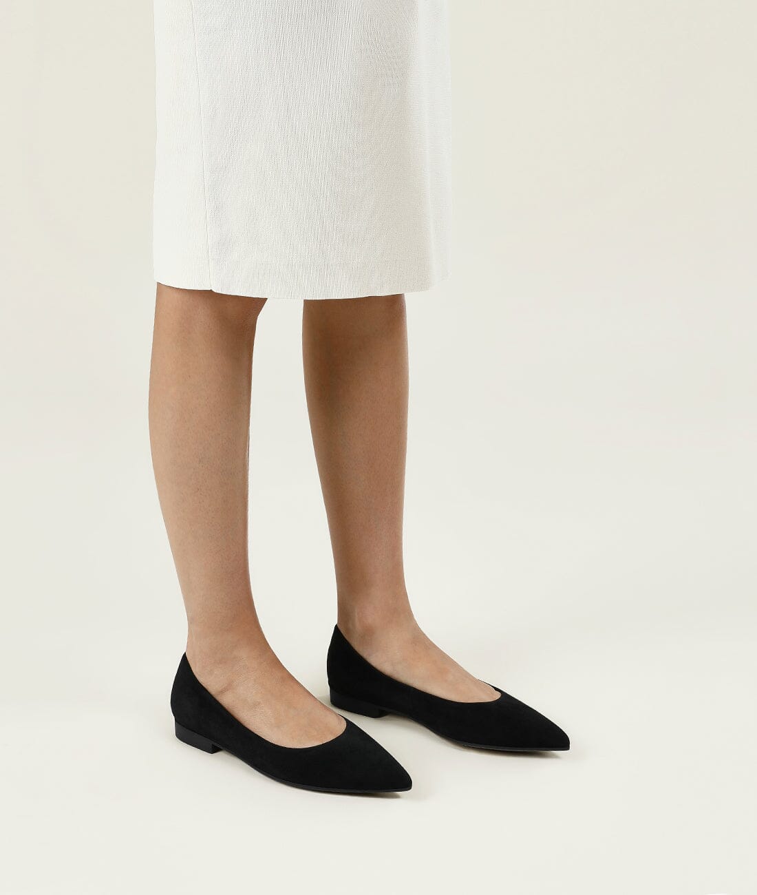 Mattress Pointed-Toe Flats-Muskovado Mochi 7or9