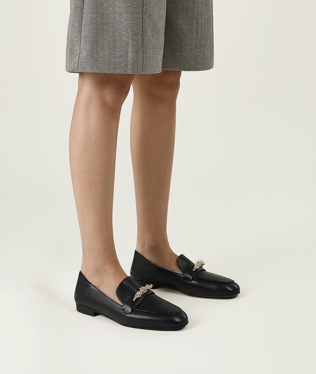 7or9 - Black Choc Bread Loafer - Flats&Loafers