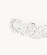 Silver Diamond Chain Buckle 7or9