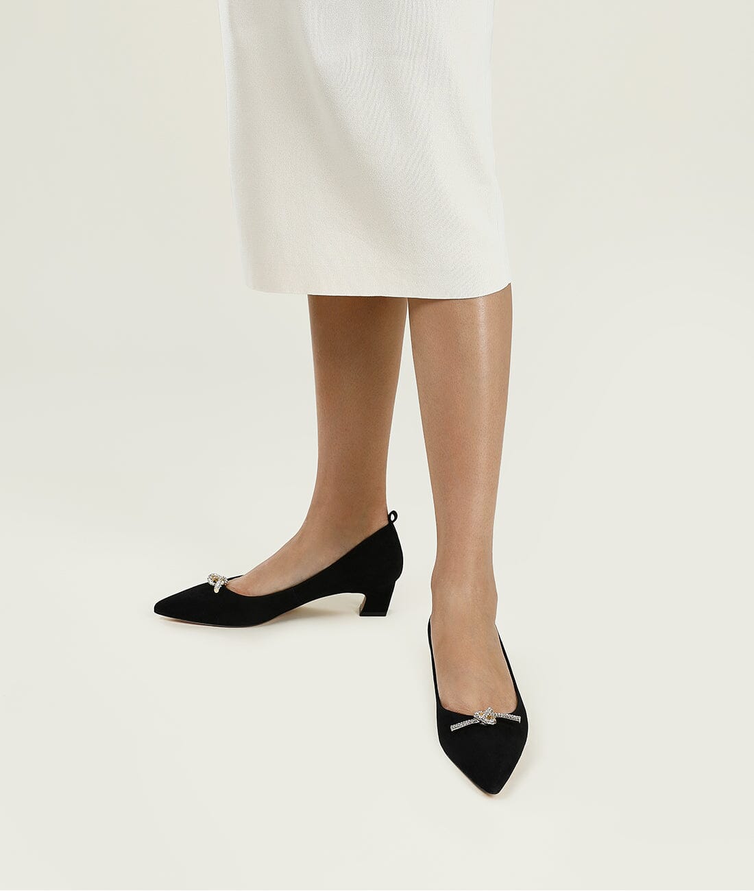 AIR-TOUCH FOAM 3.5CM Black WORK HEELS - Dark clouds 7or9