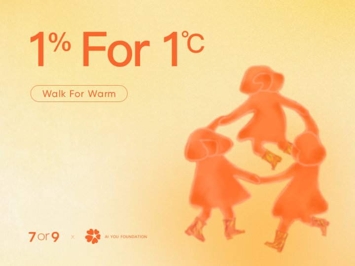 Join 7or9 and AI YOU Foundation's 'Walk for Warm' Initiative