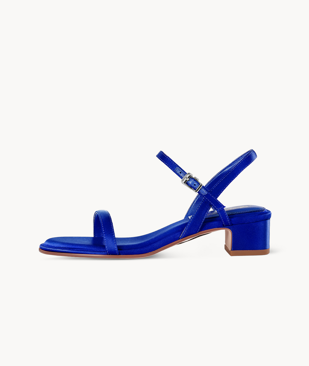 In orders blue sandals