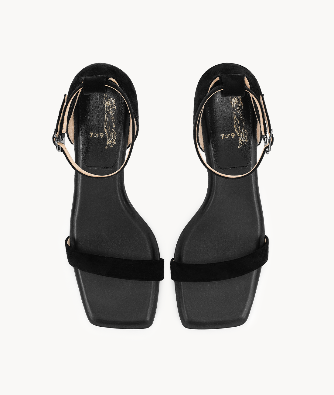 7or9 - Black Sugar Pudding - Sandals