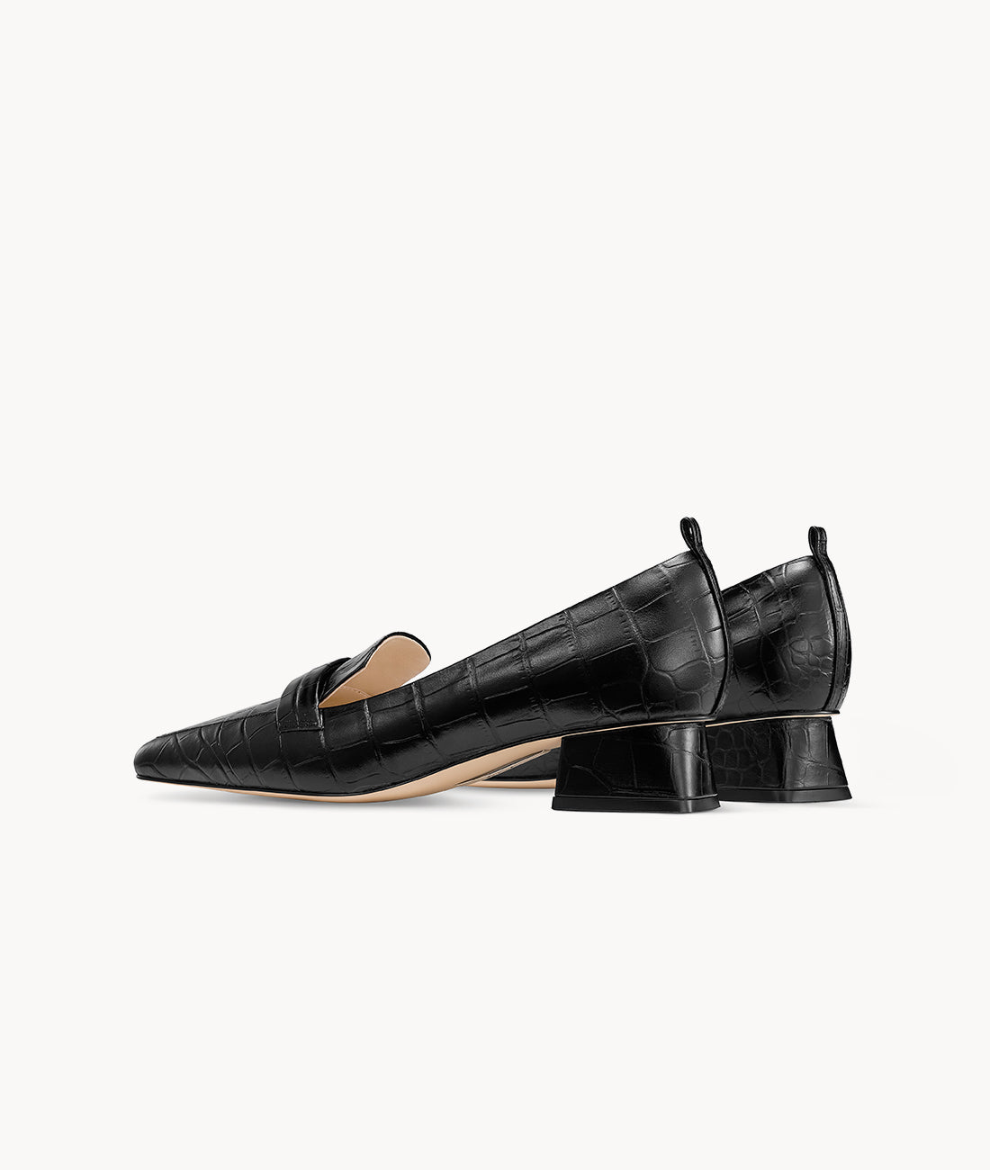 leather loafers women