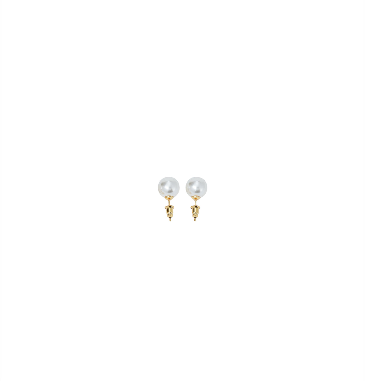 8th Anniversary Pearl Stud Earrings