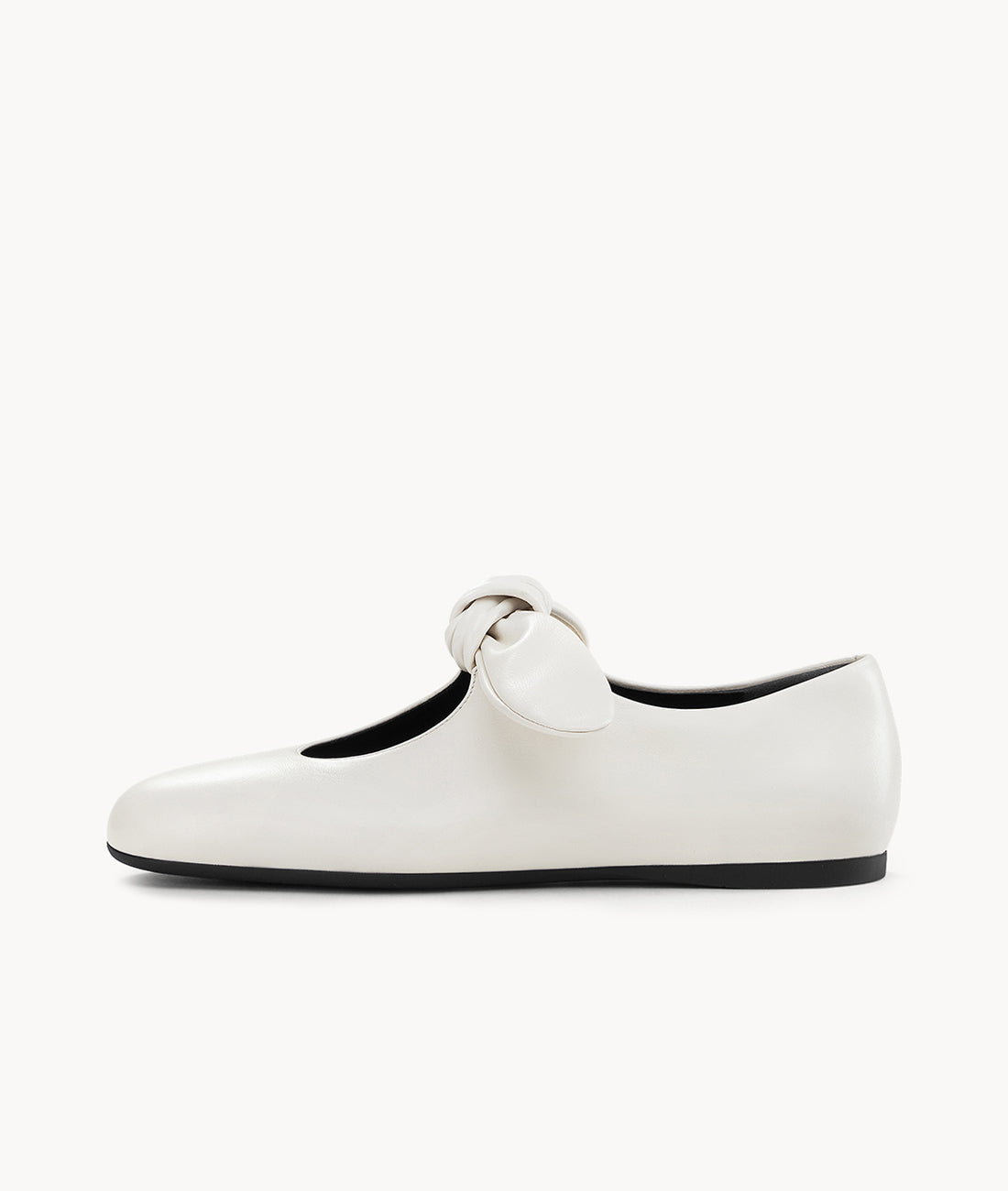 7or9 - Cream Palmier Mary Jane - Flats&Loafers