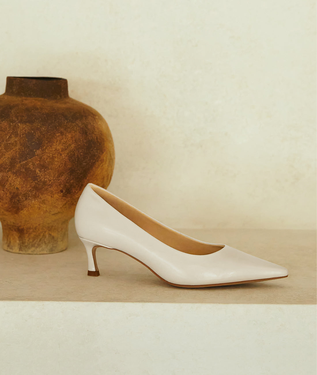 7or9 - Ivory Angelica Pump - Pumps