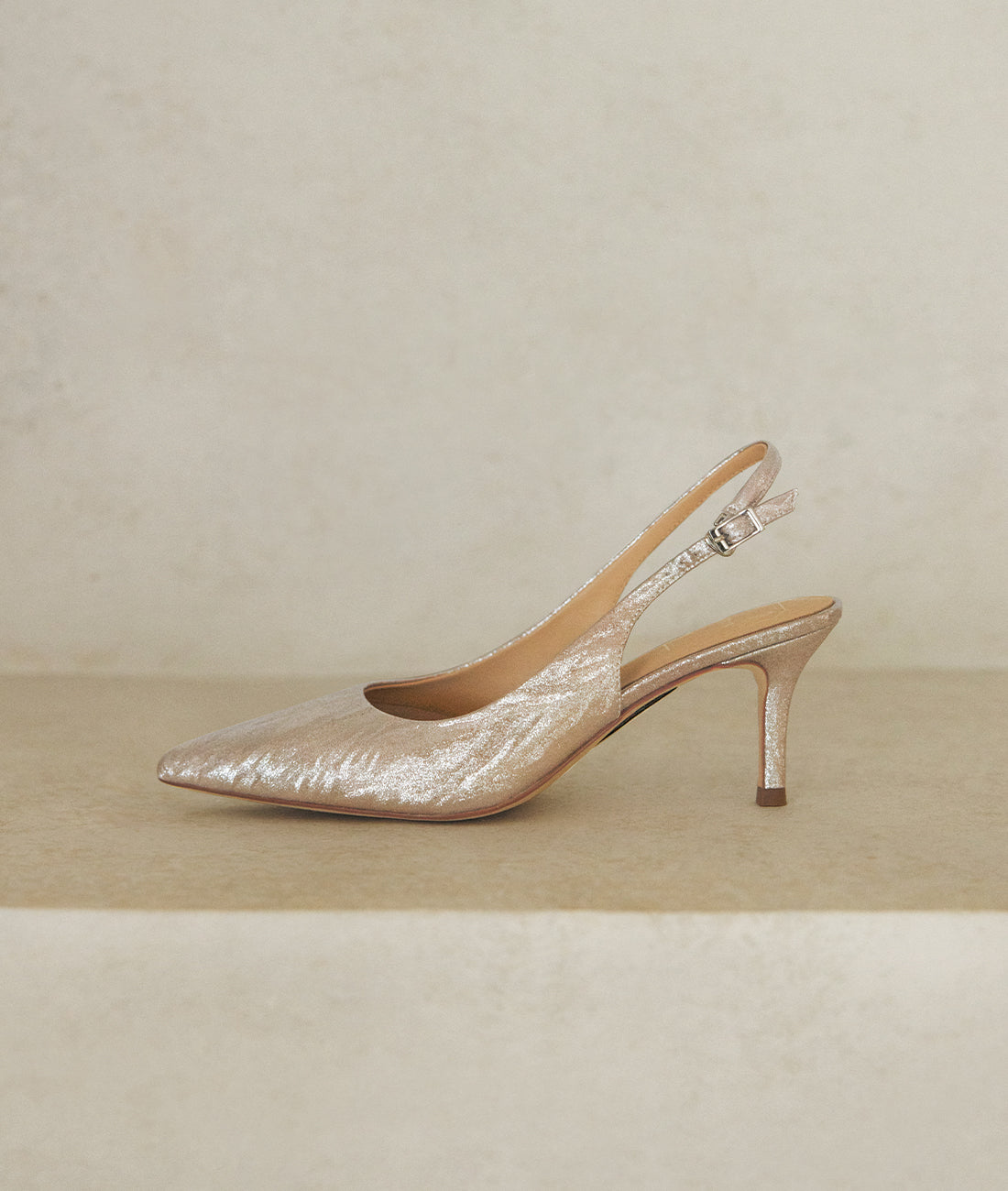 7or9 - Pink Shell Slingback - Slingbacks