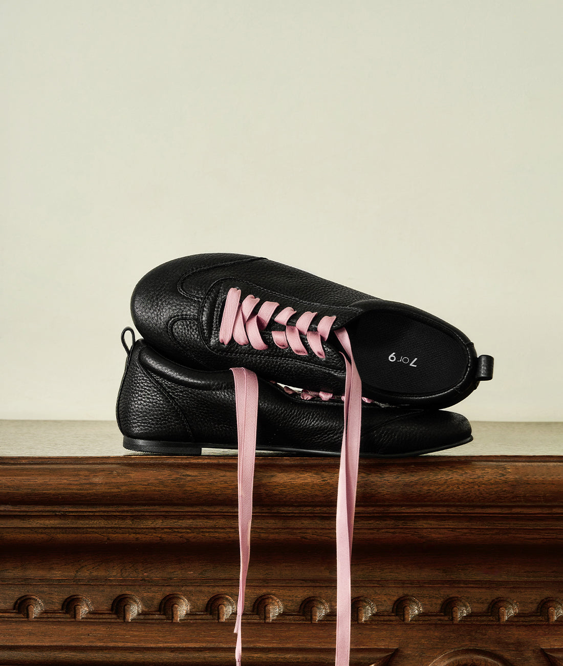 7or9 - Black Choc Rice Bread Sneaker - Sneakers