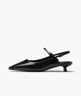 Noir Pearl Slingback