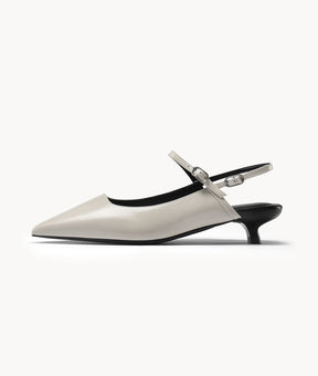 Ivory Pearl Slingback - Final Sale