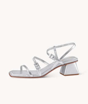 Silver Lotus Sandal