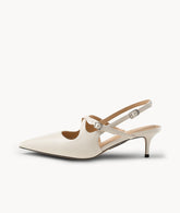 Daffodil Bloom Slingback