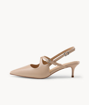 Peony Bloom Slingback