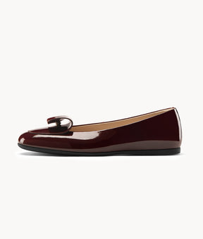 Red Bean Bun Flat - Final Sale