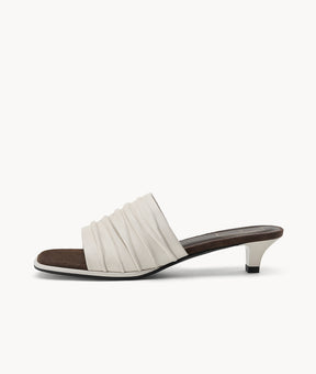 Cream Petal Sandal