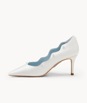 White Chocolate Pump -Final Sale