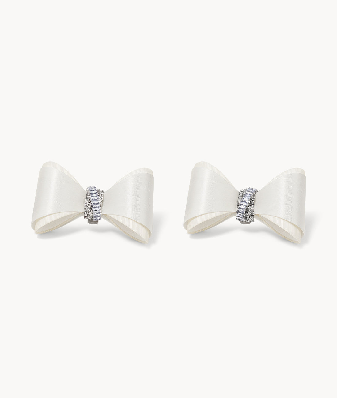 7or9 - Silk Bow Buckle - White - Buckle