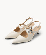 Daffodil Bloom Slingback