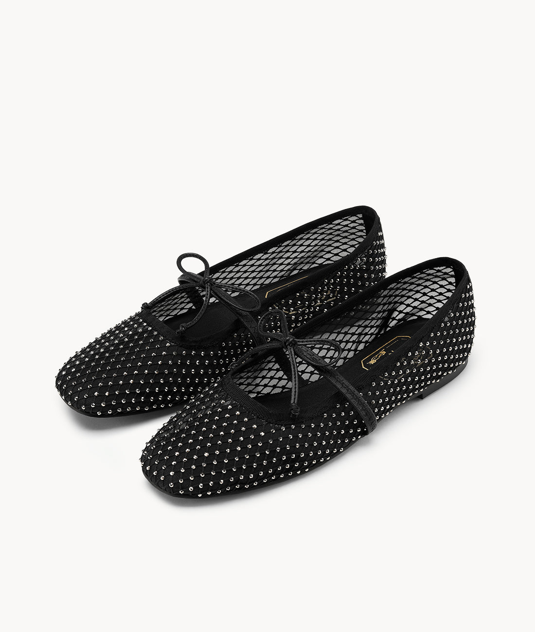 Midnight Tulle Flat