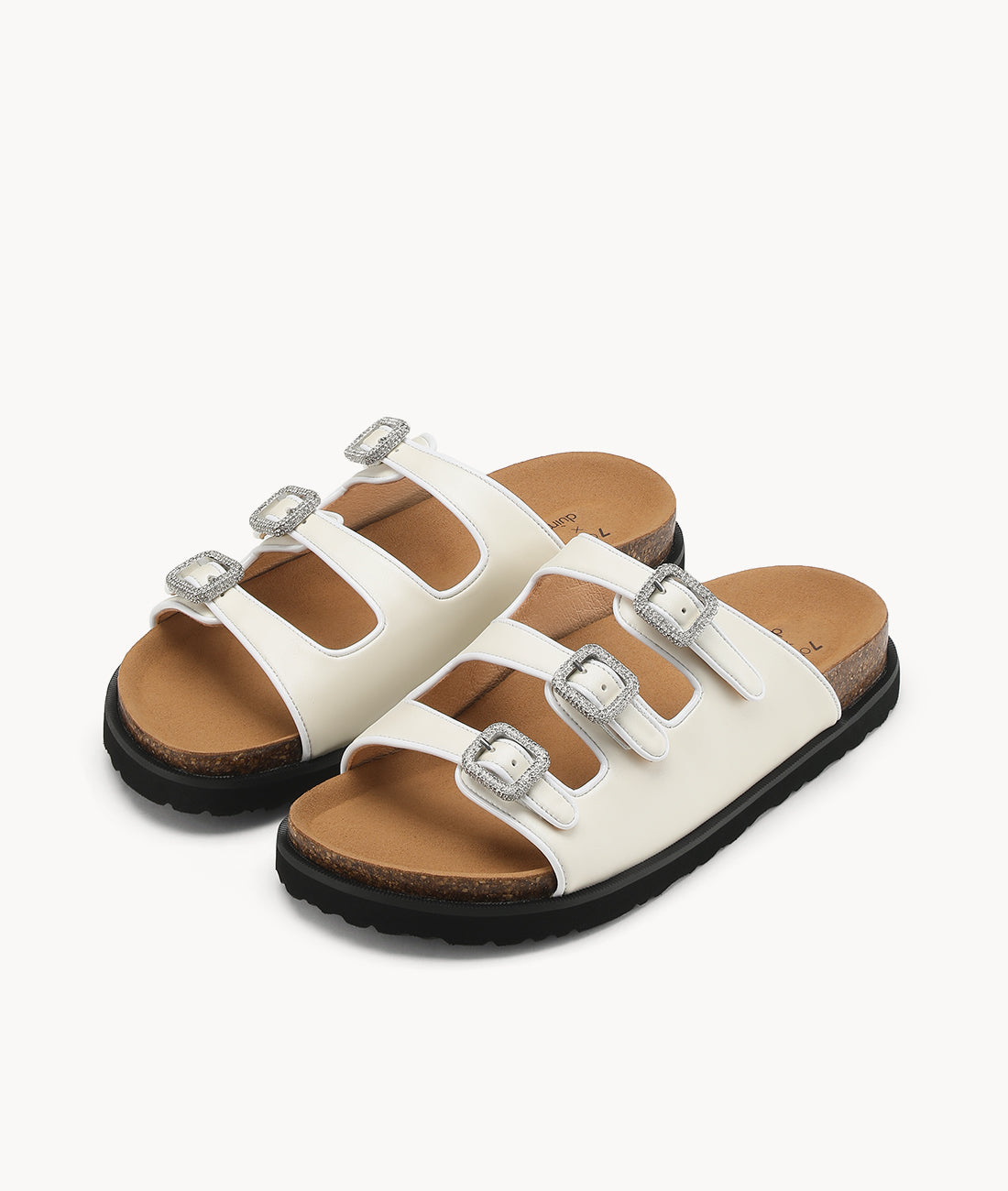 7or9 - Pearl Glow Slide - Sandals