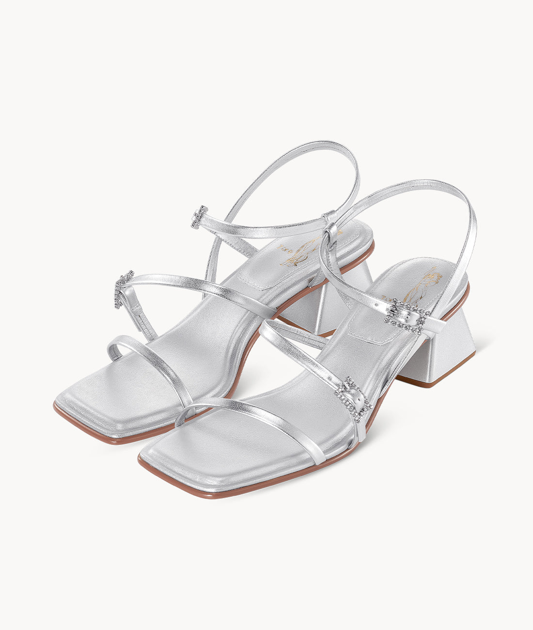 Silver Lotus Sandal